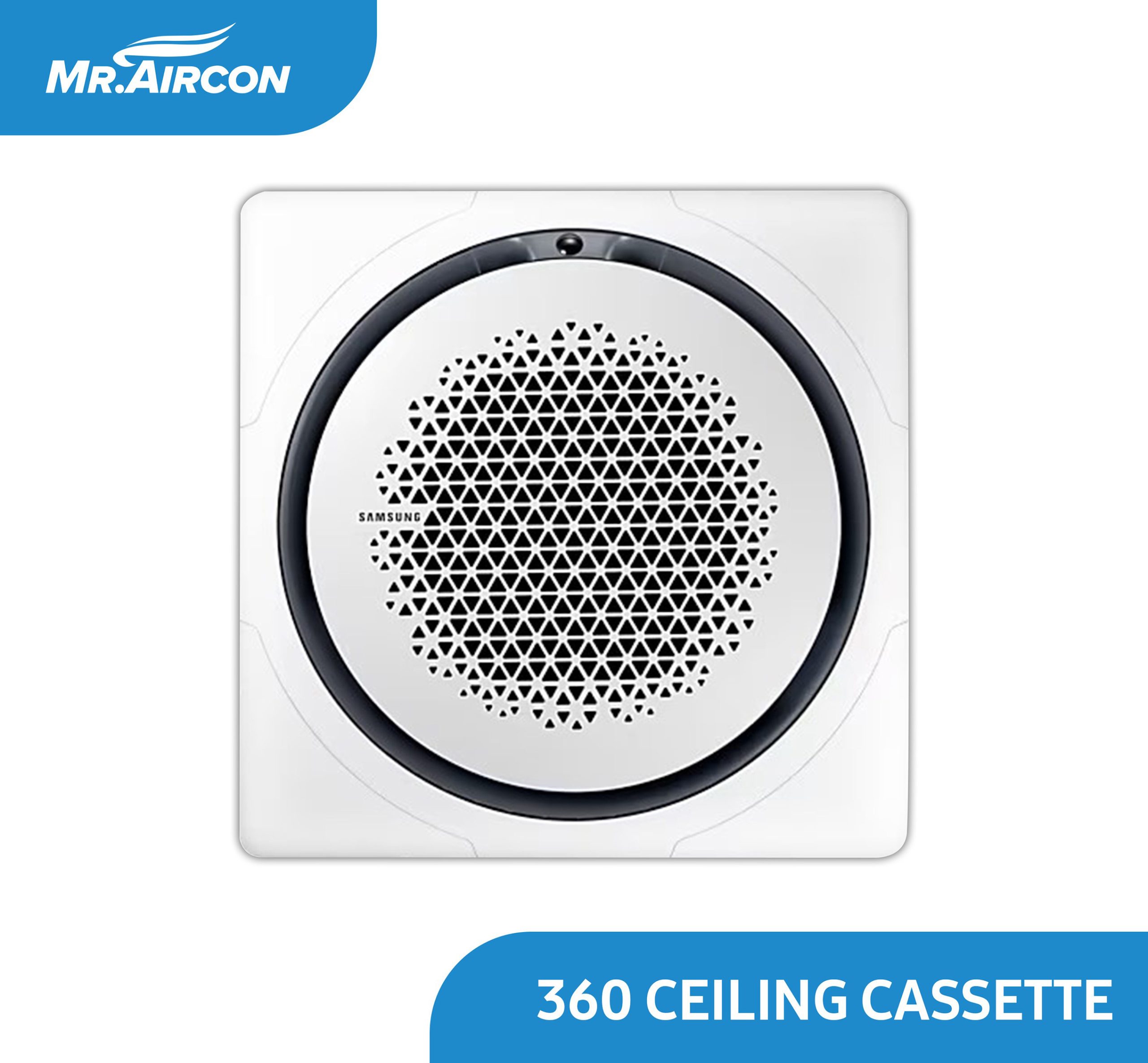 Samsung 360 Cassette 5HP White Square Panel