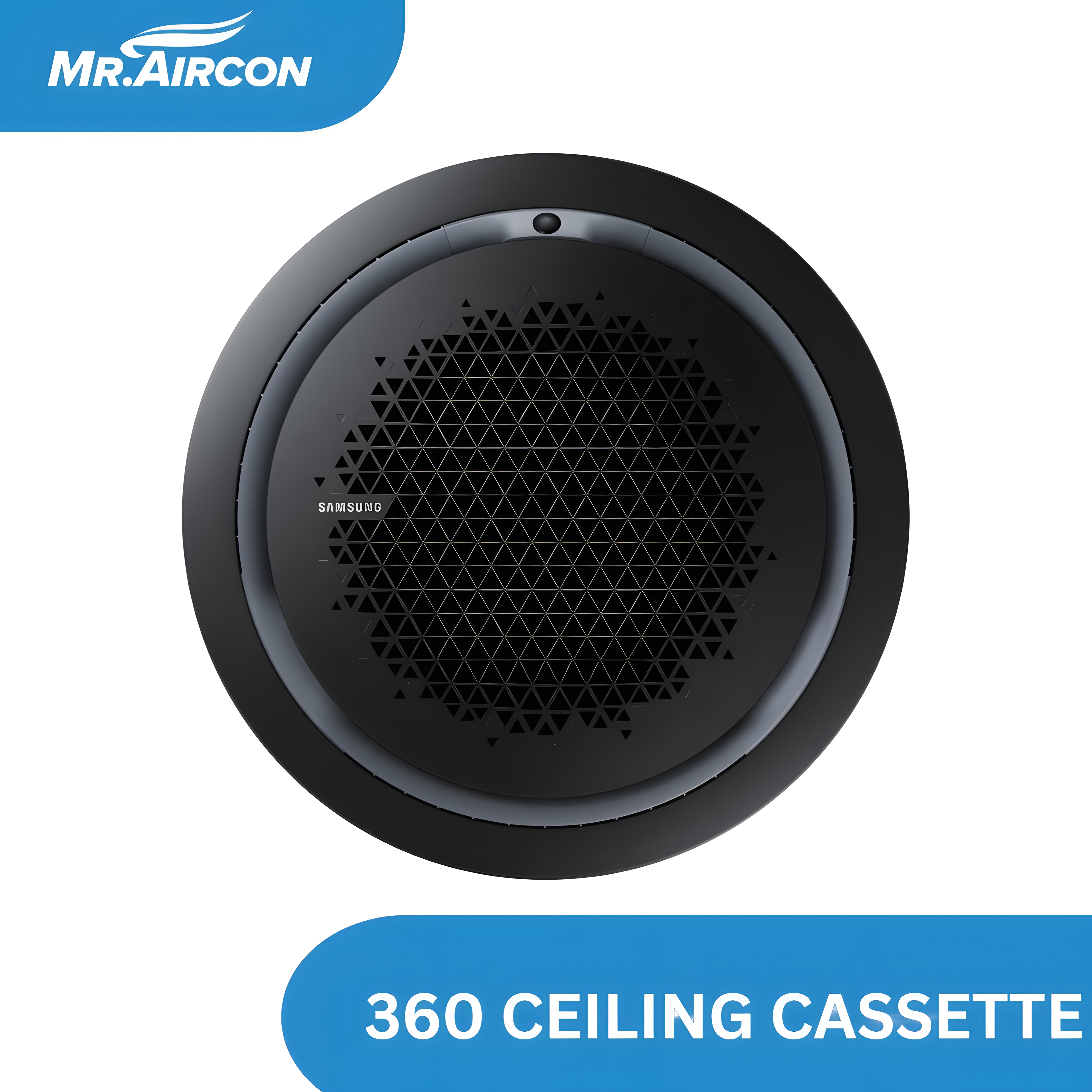 Samsung 360 Cassette 4.5HP Black Round Panel