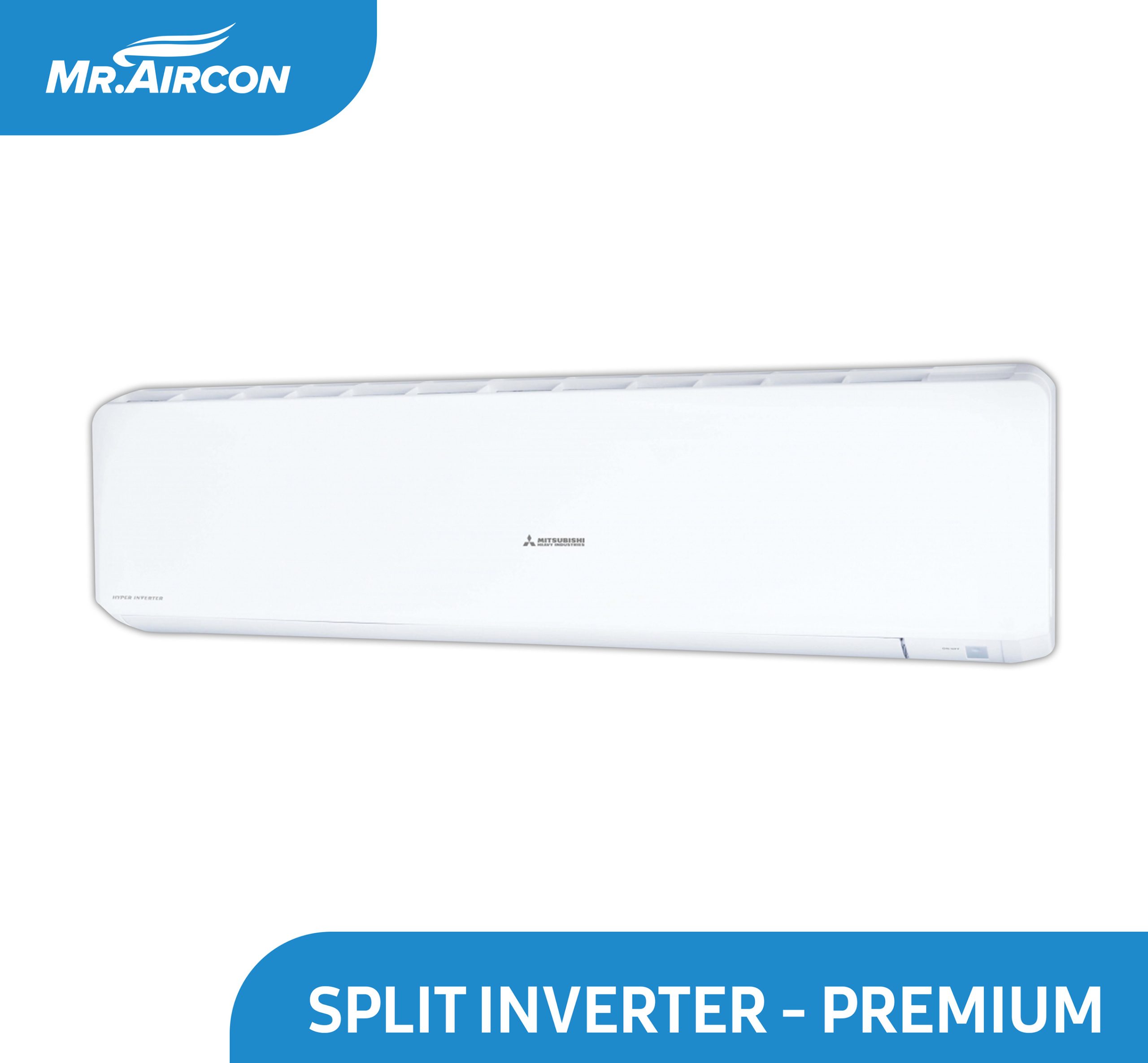 Mitsubishi Premium Split Inverter Wall Mount Aircon 1.5HP
