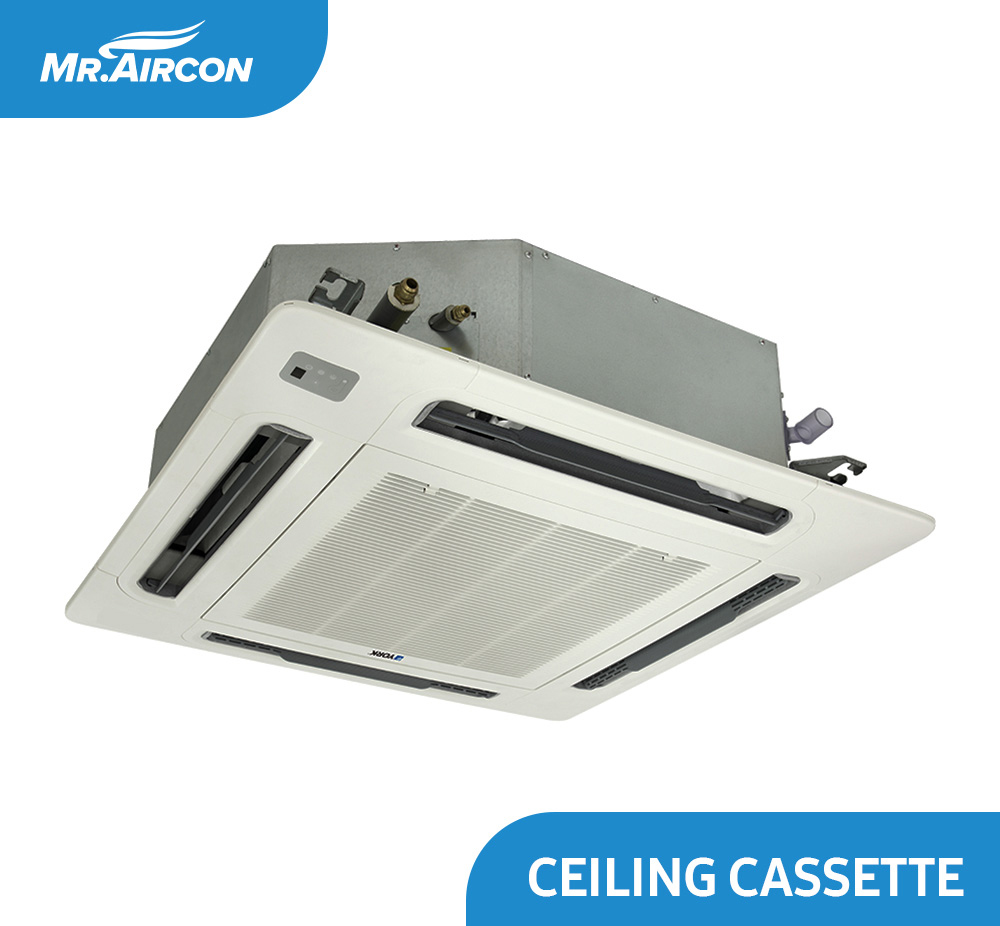CEILING CASSETTE INVERTER WITH SIDE BLOW CONDENSER (R410)  2.0TR