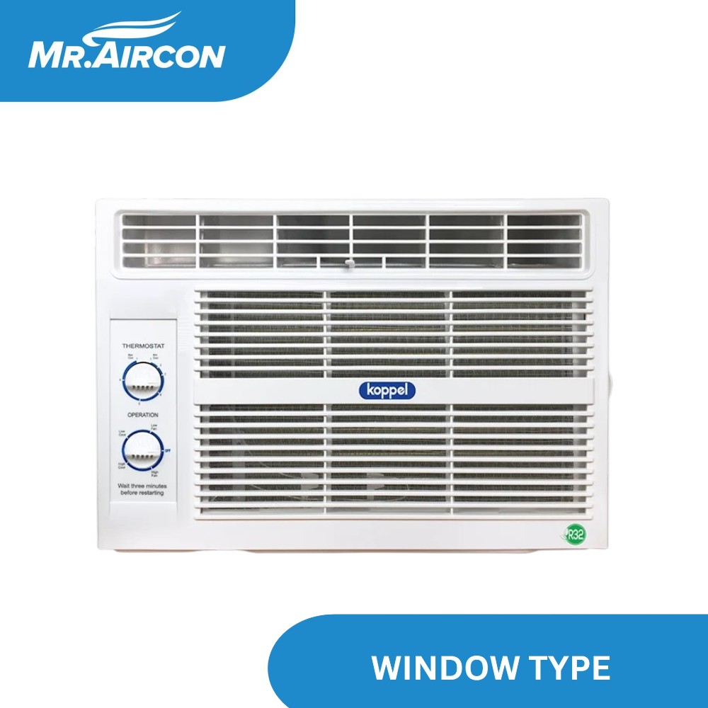 WINDOW TYPE STANDARD, EVO SERIES, R32 REFRIGERANT 0.6HP MANUAL