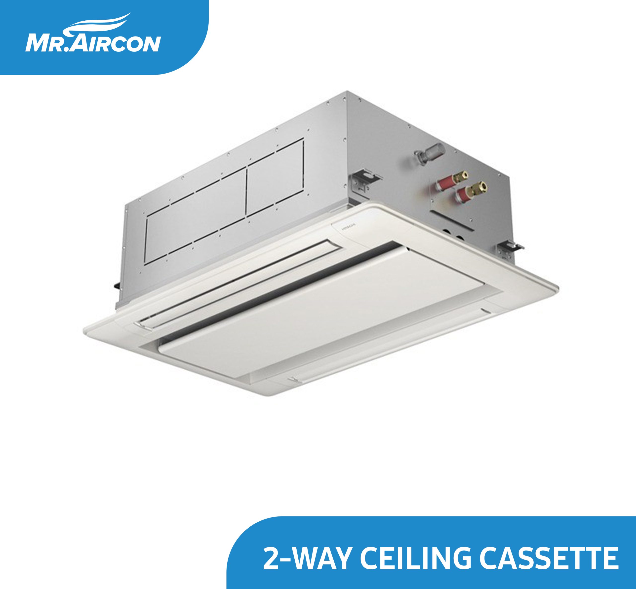 CEILING CASSETTE 2 WAY WITH PANEL COVER 0.8HP